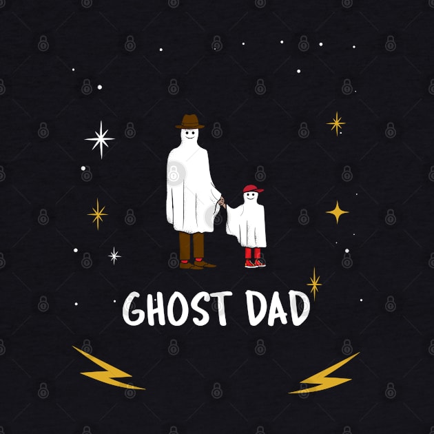 Ghost dad-Father's day by BaronBoutiquesStore